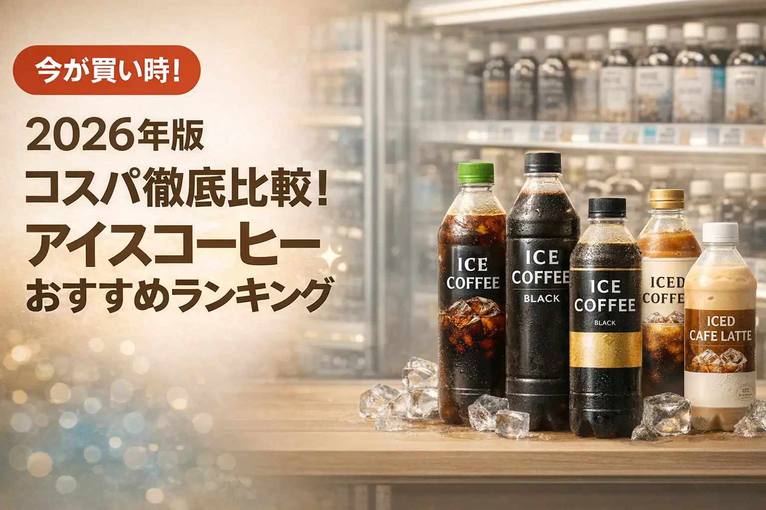 【2026年版】コスパ徹底比較！アイスコーヒーおすすめランキング