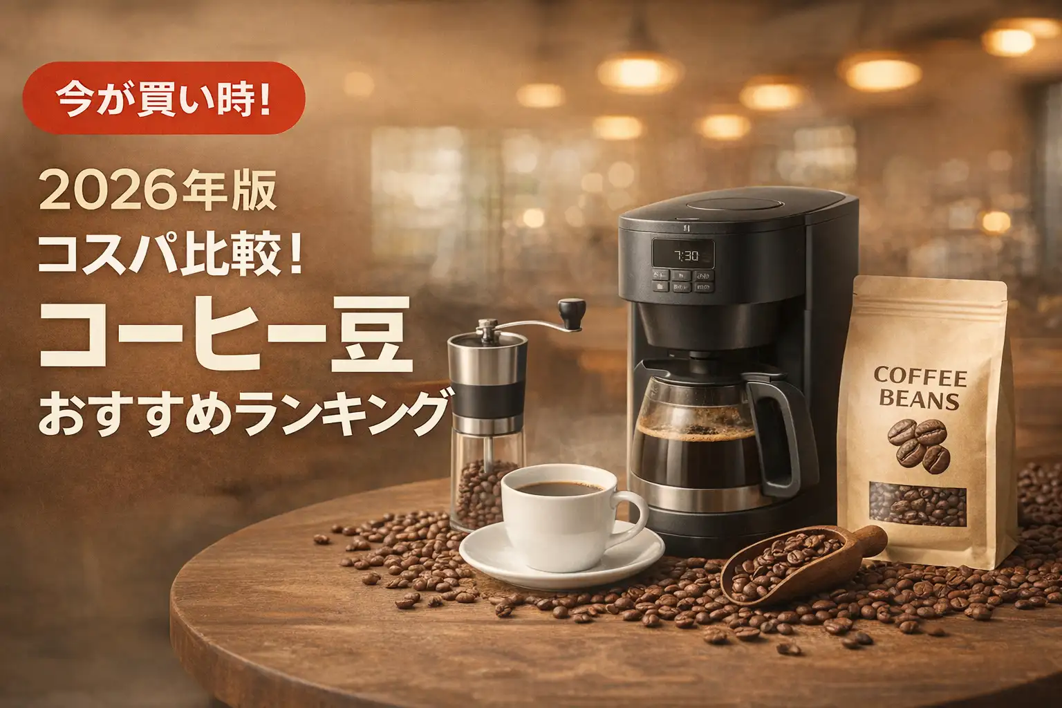 関連記事：【2026年版】コスパ比較！コーヒー豆おすすめランキングの記事画像