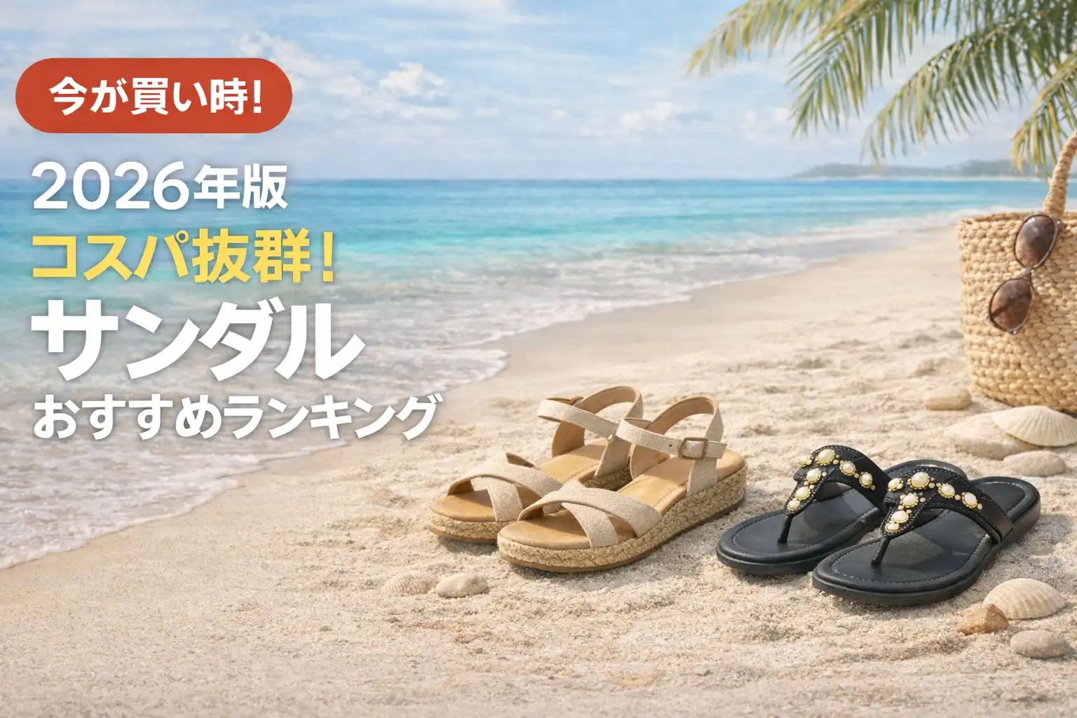 【2026年版】コスパ抜群！サンダルおすすめランキング