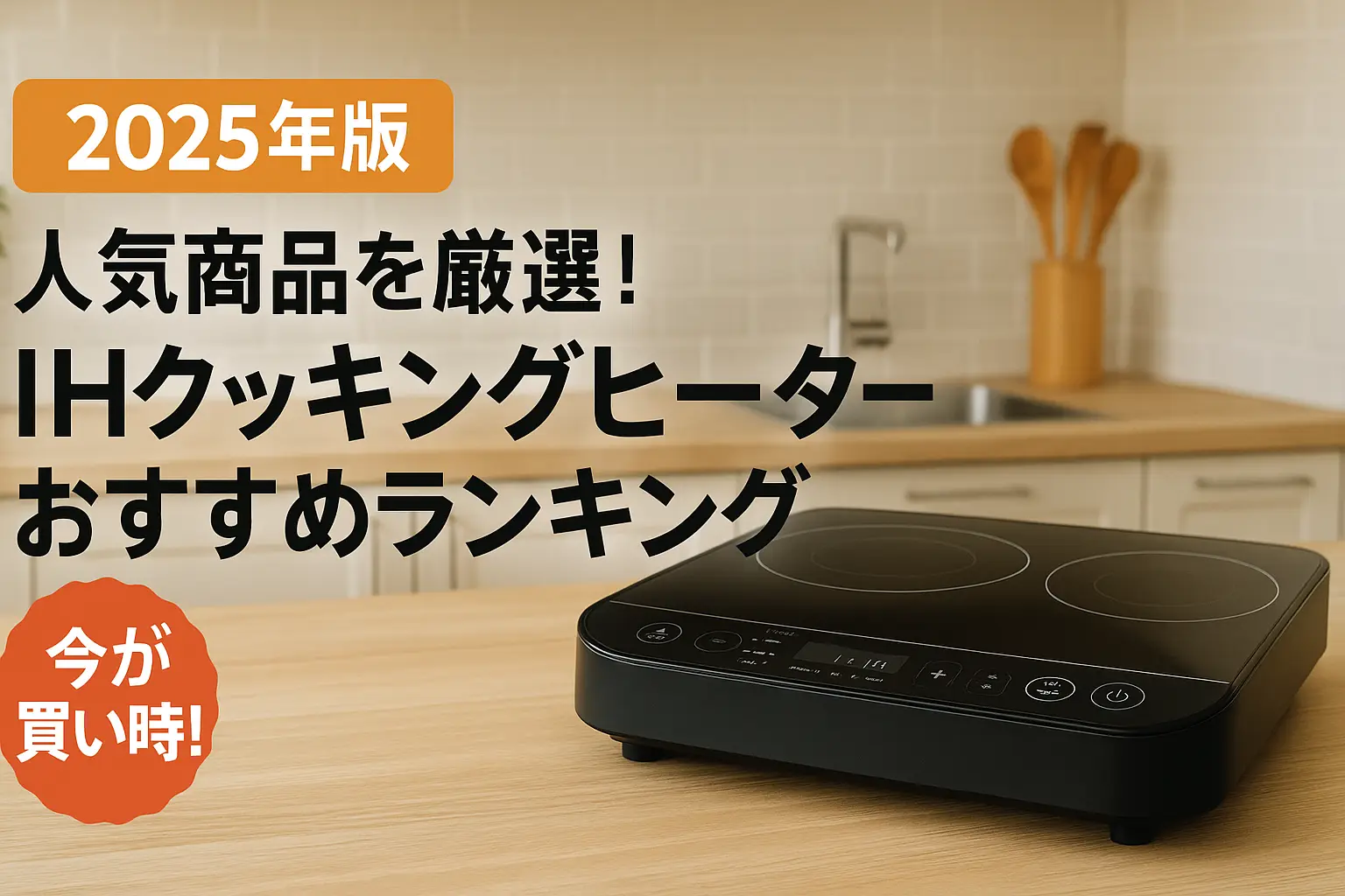 【2025年版】人気商品を厳選！IHクッキングヒーターおすすめランキング
