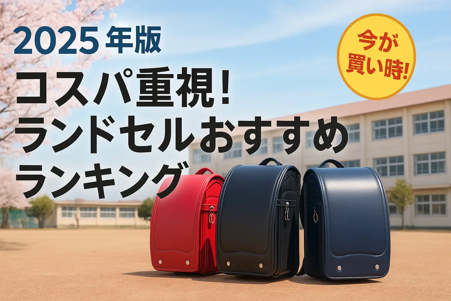 【2025年版】コスパ重視！ランドセルおすすめランキング