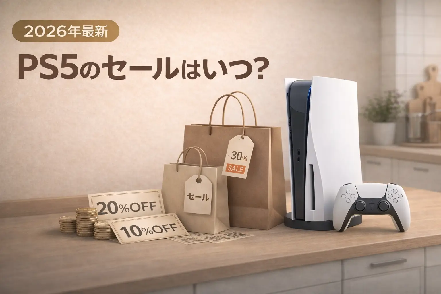 【2026年最新】PS5のセールはいつ?安く買う方法まとめ