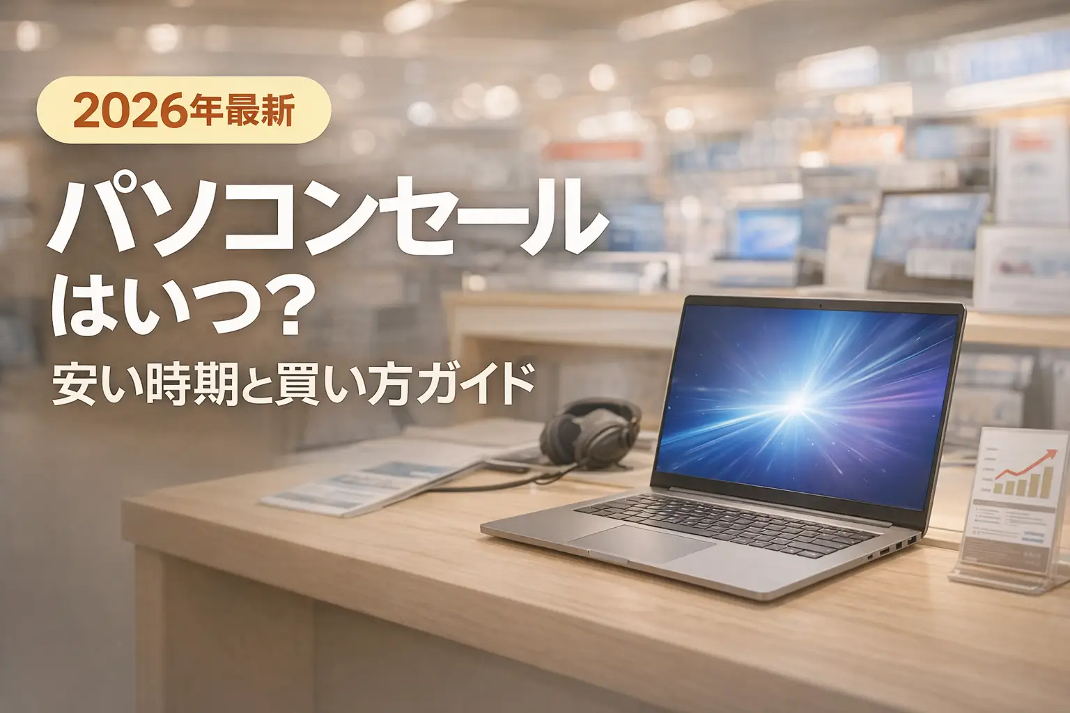 【2026年最新】パソコンセールはいつ?安い時期と買い方ガイド