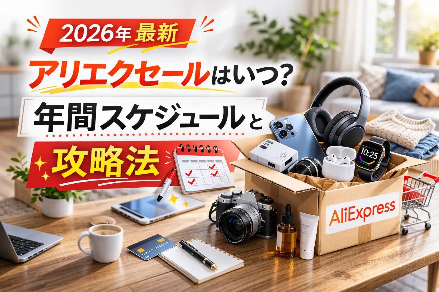 【2026年最新】アリエクセールはいつ?年間スケジュールと攻略法