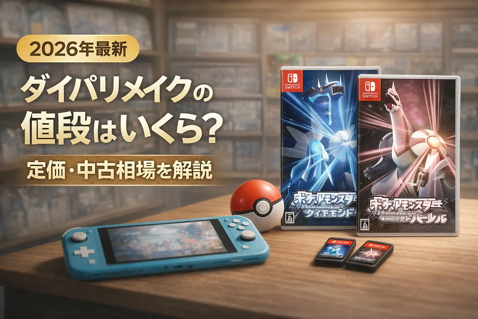 【2026年最新】ダイパリメイクの値段はいくら？定価・中古相場を解説