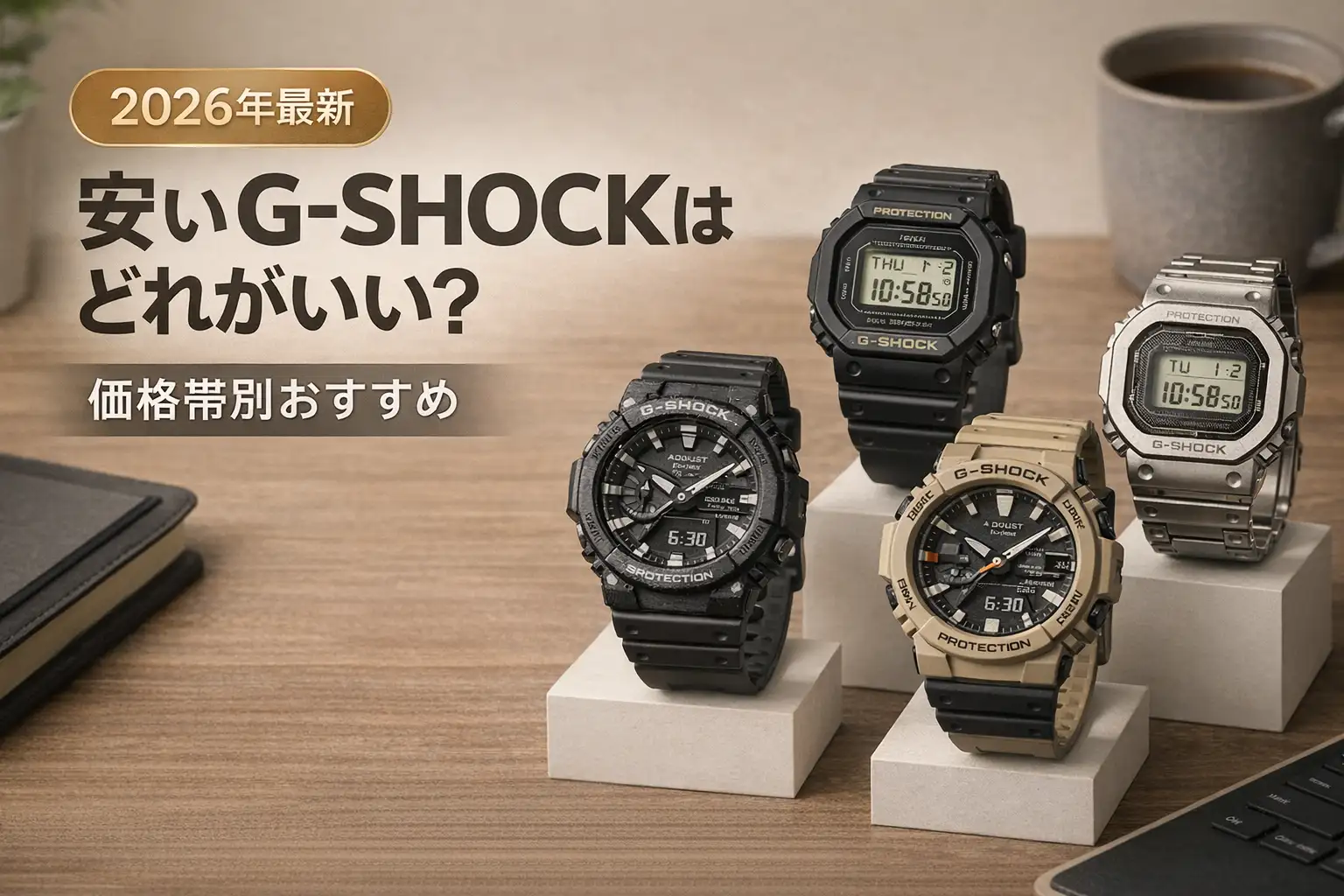 【2026年最新】安いG-SHOCKはどれがいい？価格帯別おすすめ