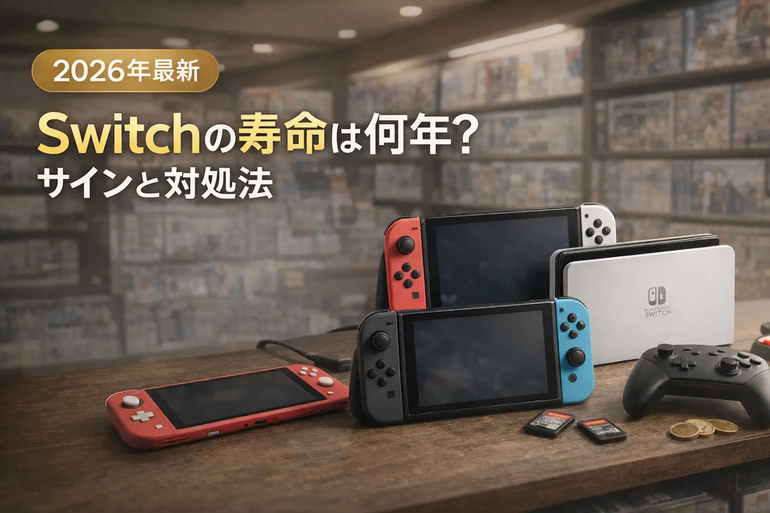 【2026年最新】Switchの寿命は何年？｜サインと対処法