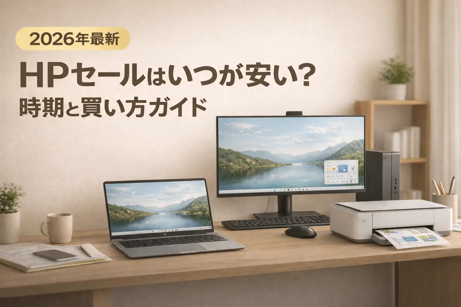 【2026年最新】HPセールはいつが安い？時期と買い方ガイド