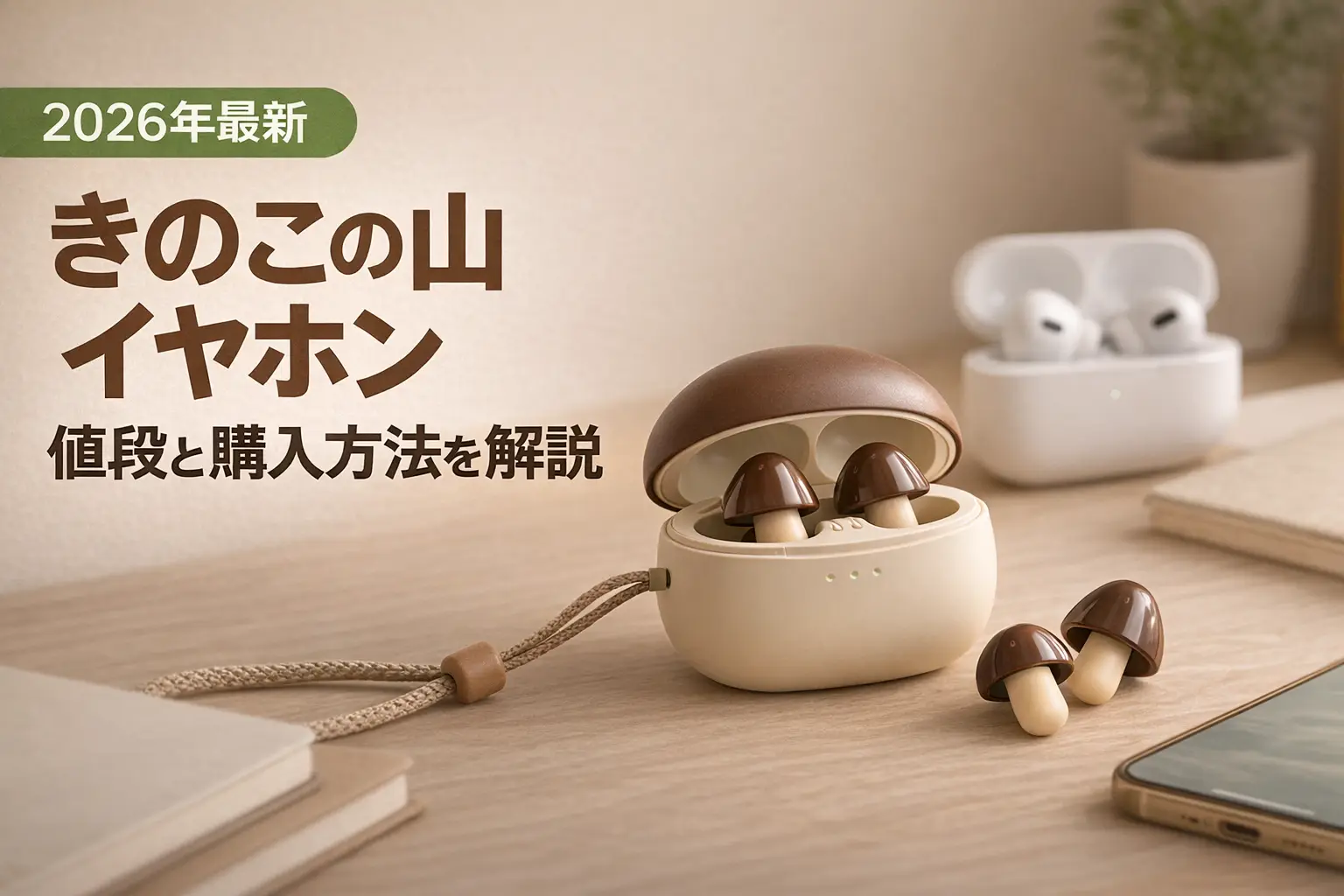 【2026年最新】きのこの山 イヤホン 値段と購入方法を解説