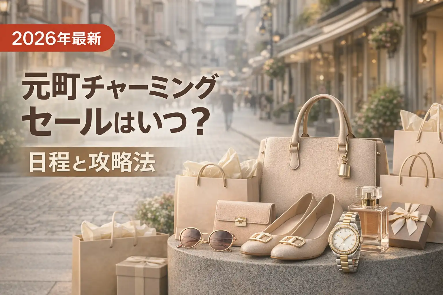 【2026年最新】元町チャーミングセールはいつ？日程と攻略法