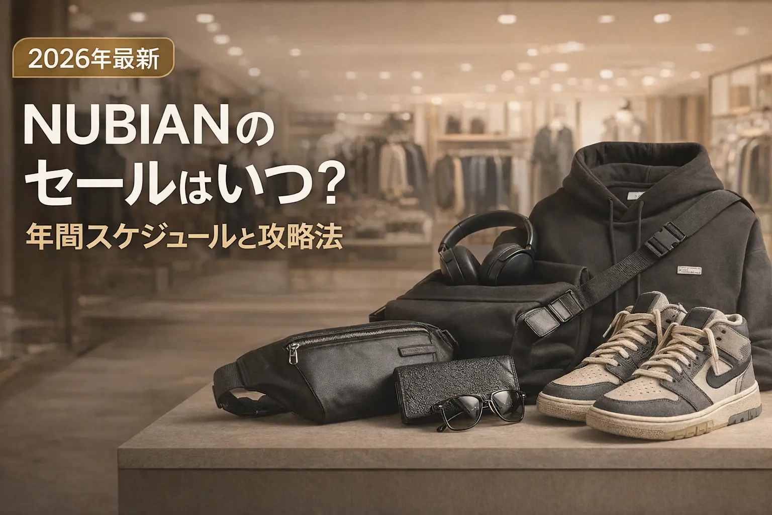 【2026年最新】NUBIANのセールはいつ？年間スケジュールと攻略法