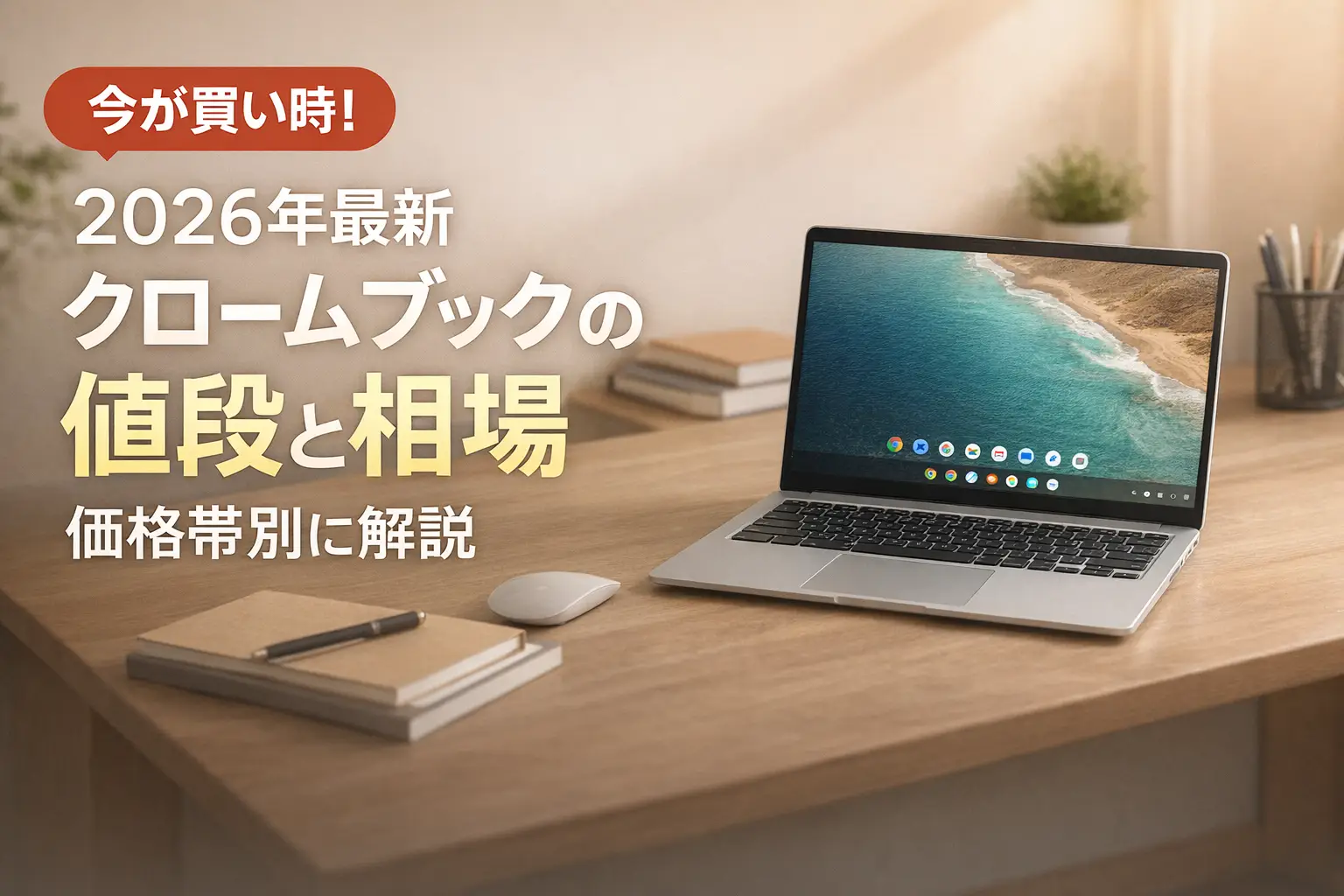 【2026年最新】クロームブックの値段と相場｜価格帯別に解説
