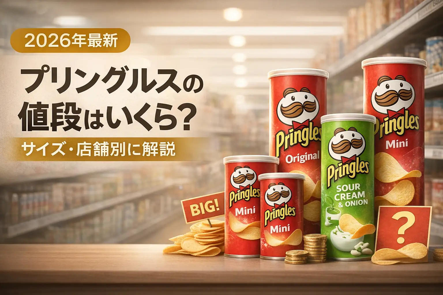 【2026年最新】プリングルスの値段はいくら？サイズ・店舗別に解説