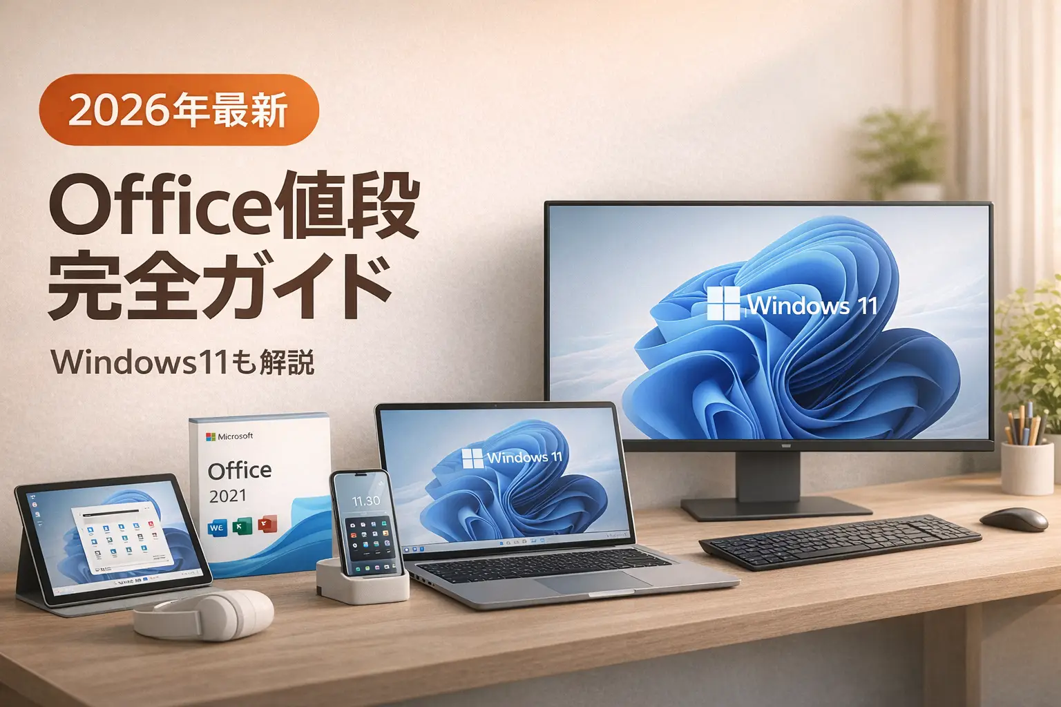 【2026年最新】Office値段完全ガイド｜Windows11も解説