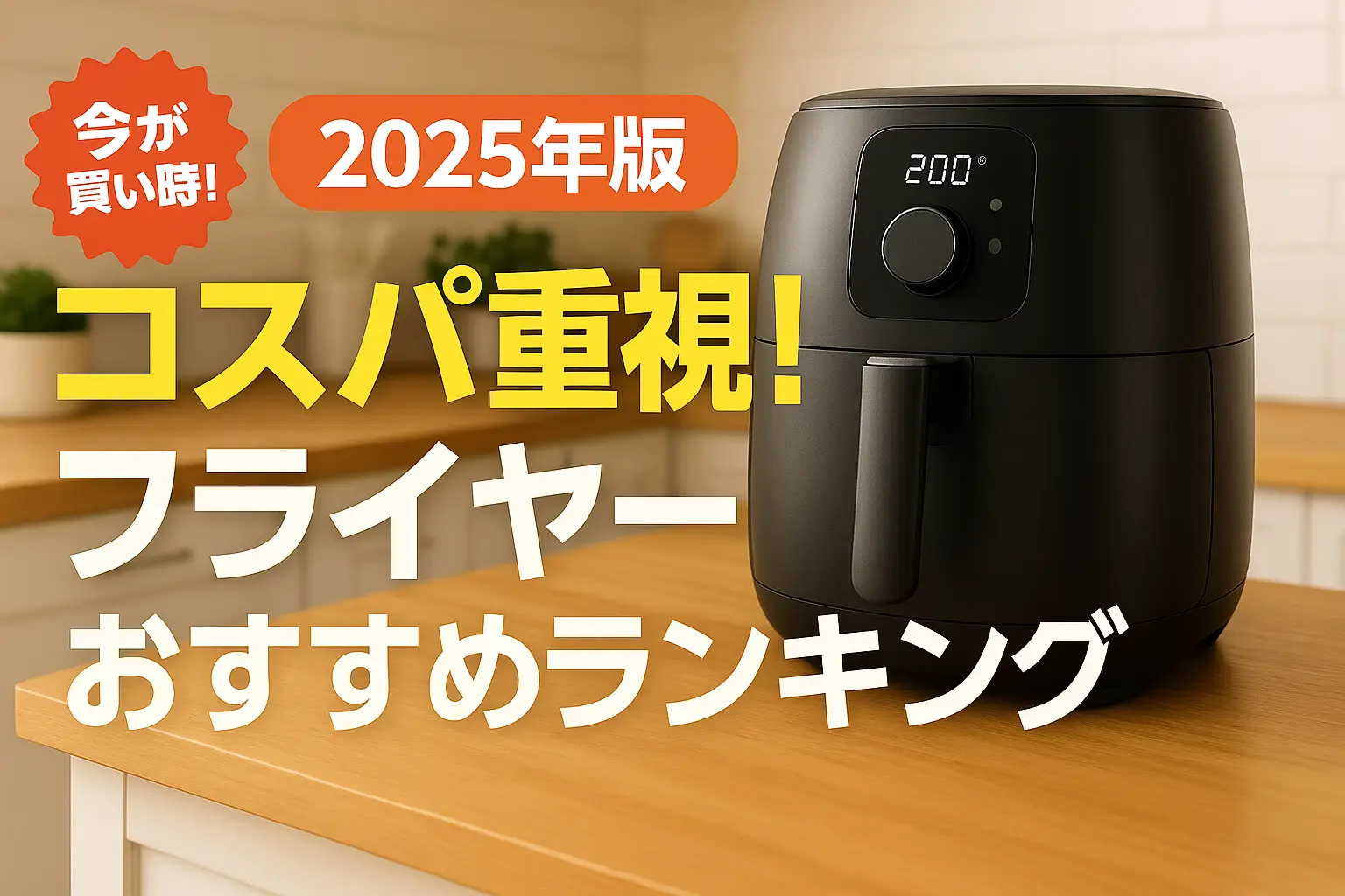 【2025年版】コスパ重視！フライヤーおすすめランキング