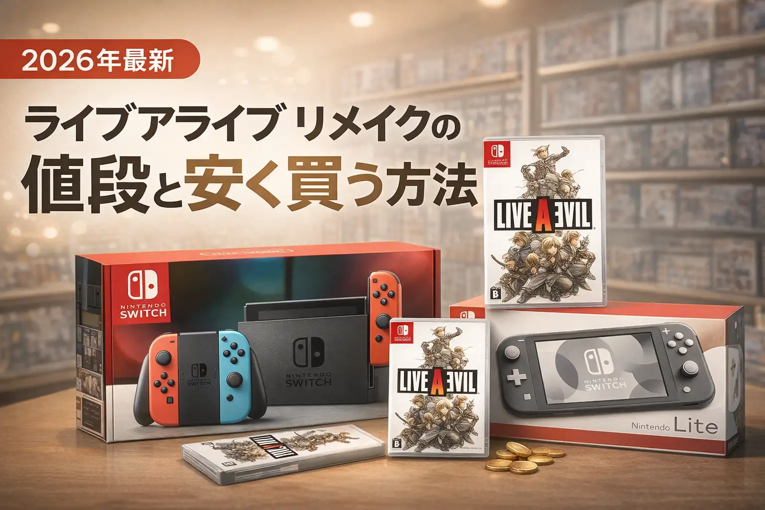 【2026年最新】ライブアライブ リメイクの値段と安く買う方法