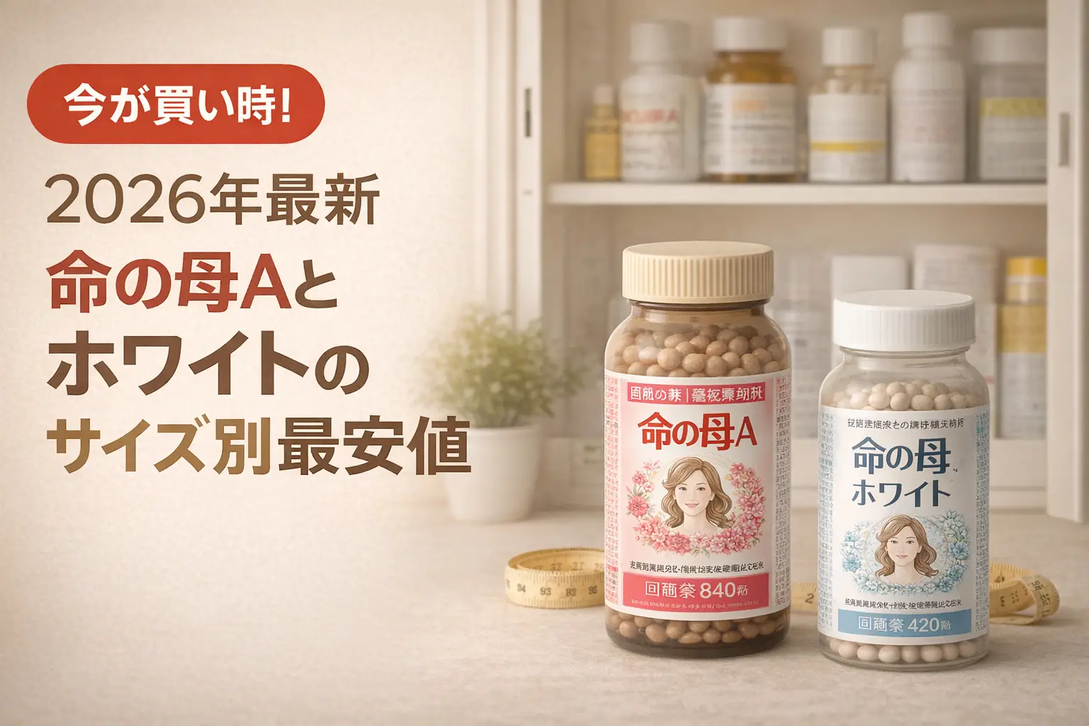 【2026年最新】命の母 値段｜Aとホワイトのサイズ別最安値
