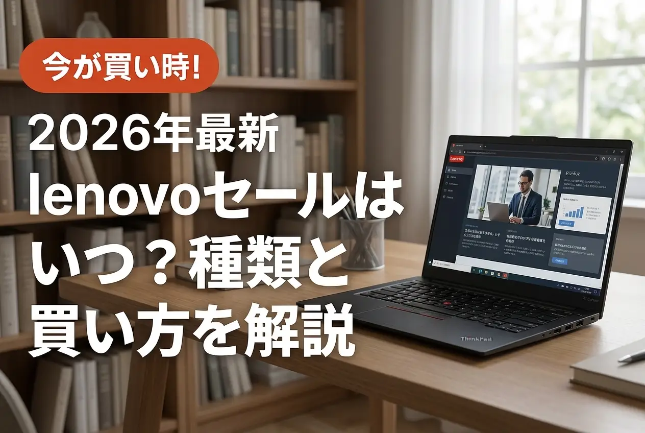 【2026年最新】lenovoセールはいつ？種類と買い方を解説