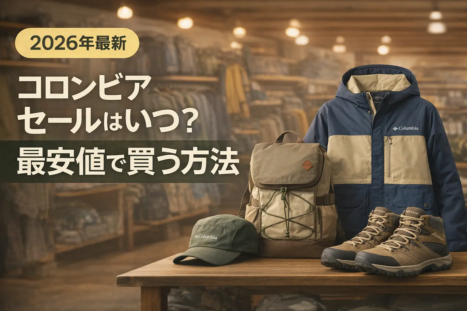 【2026年最新】コロンビアセールはいつ？最安値で買う方法