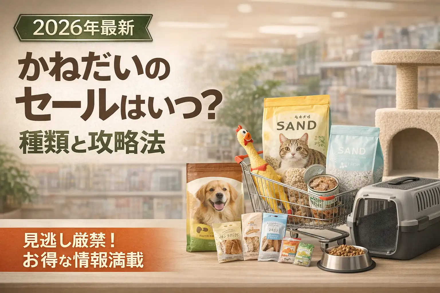 【2026年最新】かねだいのセールはいつ？種類と攻略法
