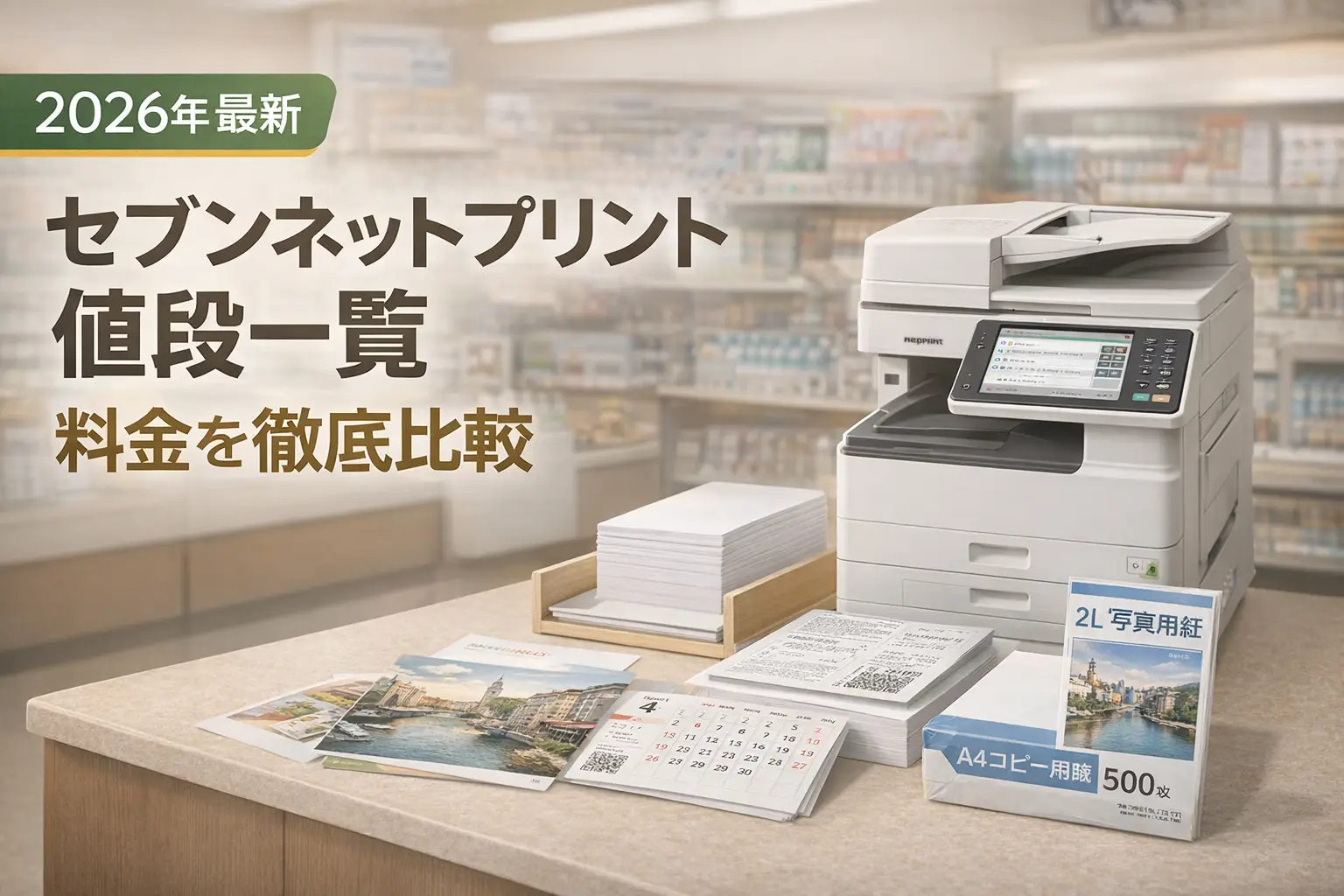 【2026年最新】セブンネットプリント値段一覧｜料金を徹底比較