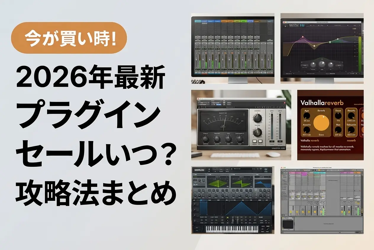 【2026年最新】プラグインセールはいつ？攻略法まとめ
