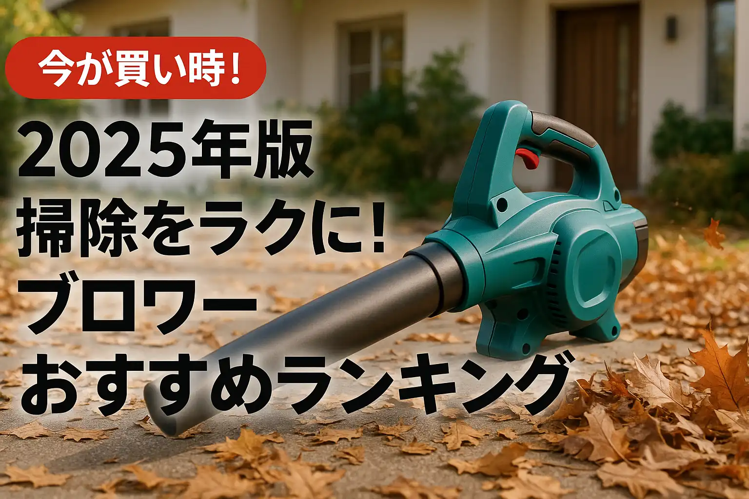 【2025年版】掃除をラクに！ブロワーおすすめランキング