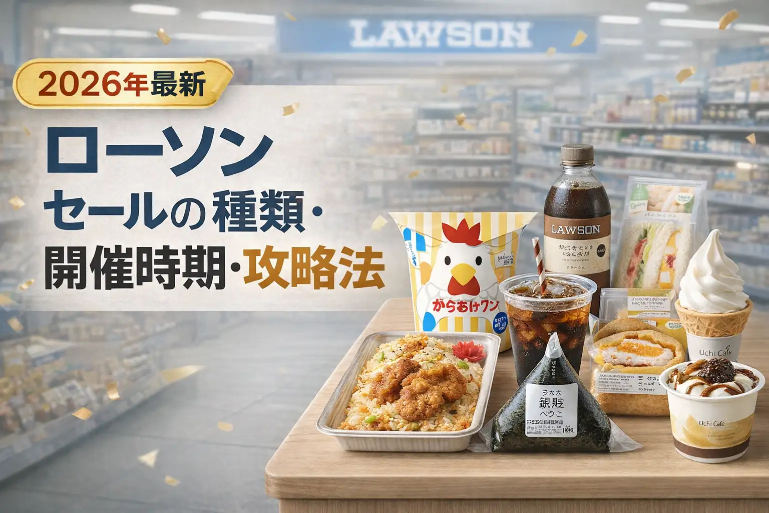 【2026年最新】ローソン セールの種類・開催時期・攻略法