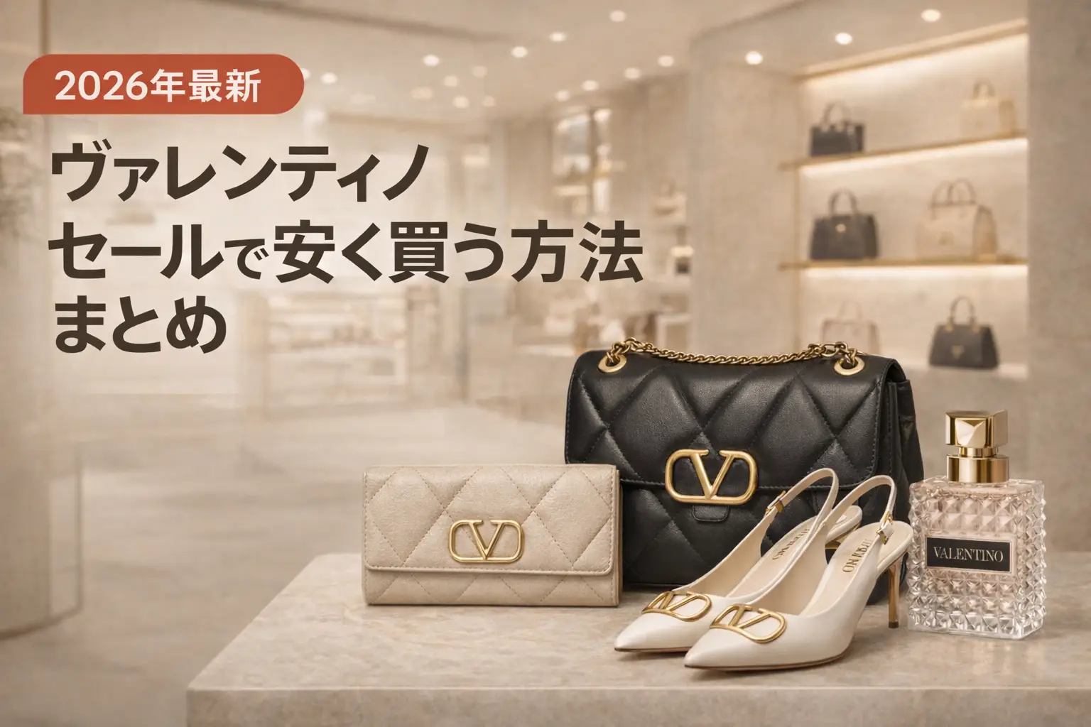 【2026年最新】ヴァレンティノ セールで安く買う方法まとめ