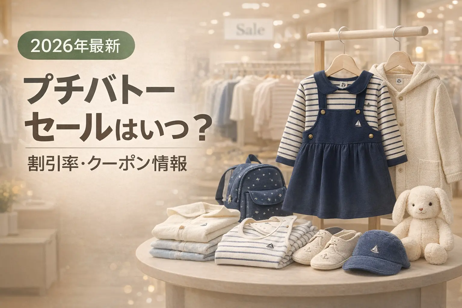 【2026年最新】プチバトー セールはいつ？割引率・クーポン情報