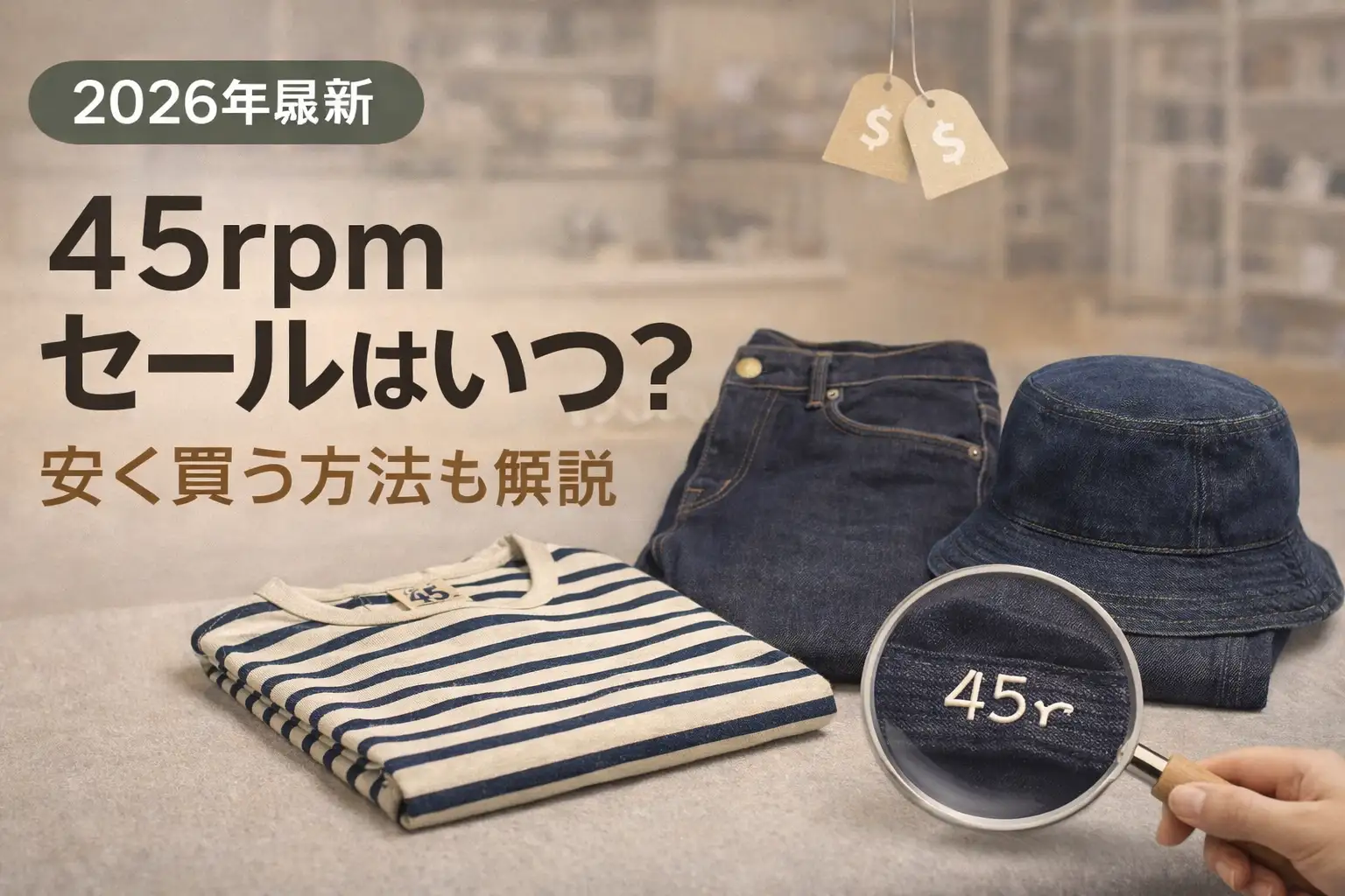 【2026年最新】45rpmセールはいつ？安く買う方法も解説
