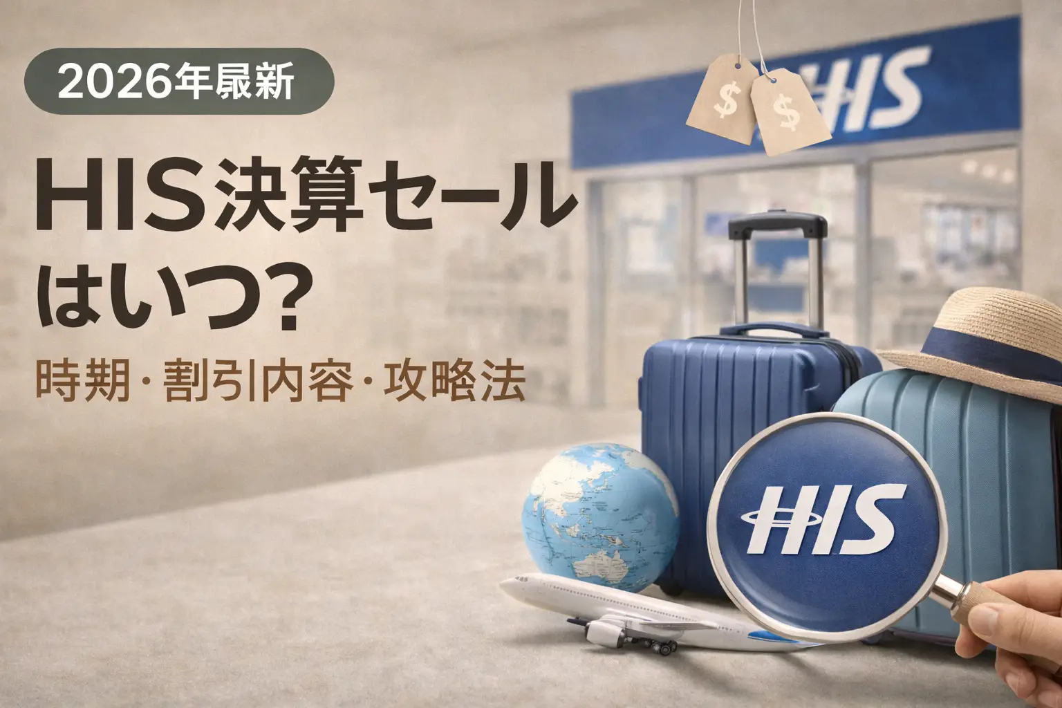 【2026年最新】HIS決算セールはいつ？時期・割引内容・攻略法