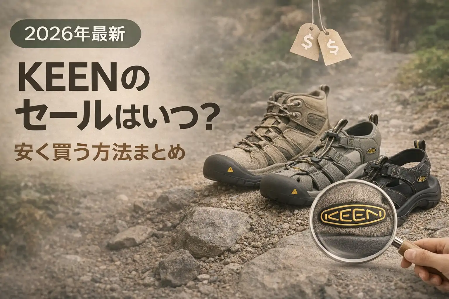 【2026年最新】KEENのセールはいつ？安く買う方法まとめ