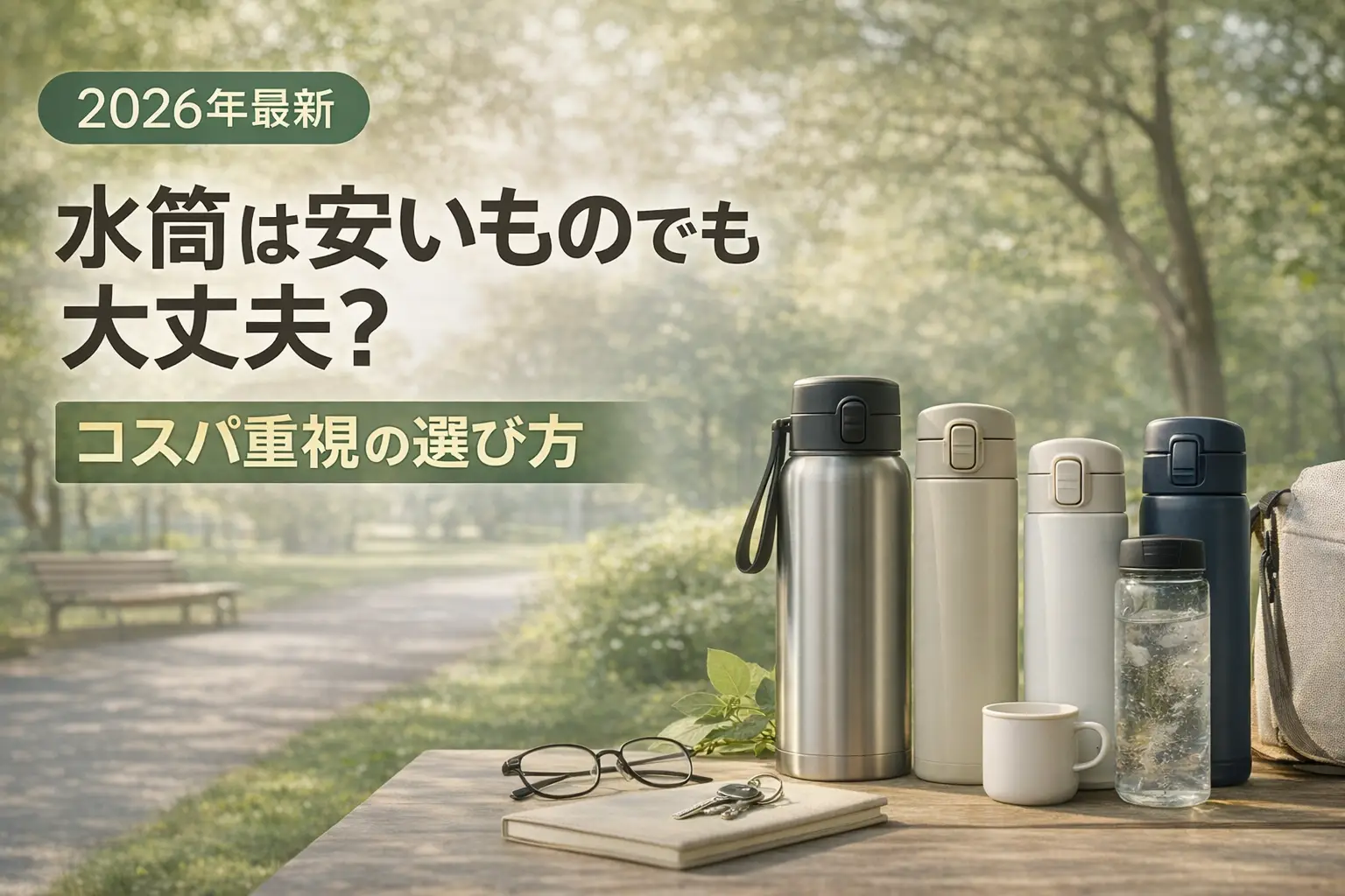 【2026年最新】水筒は安いものでも大丈夫？コスパ重視の選び方