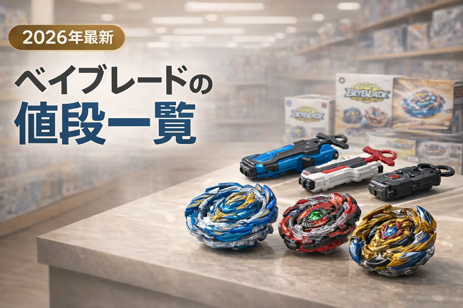 【2026年最新】ベイブレードの値段一覧｜種類別定価と初期費用