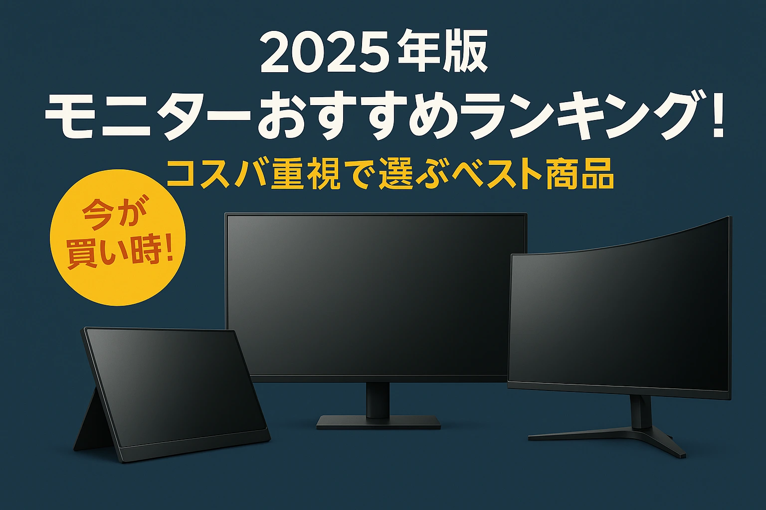 関連記事：2025年版 モニターおすすめランキング！コスパ重視で選ぶベスト商品の記事画像