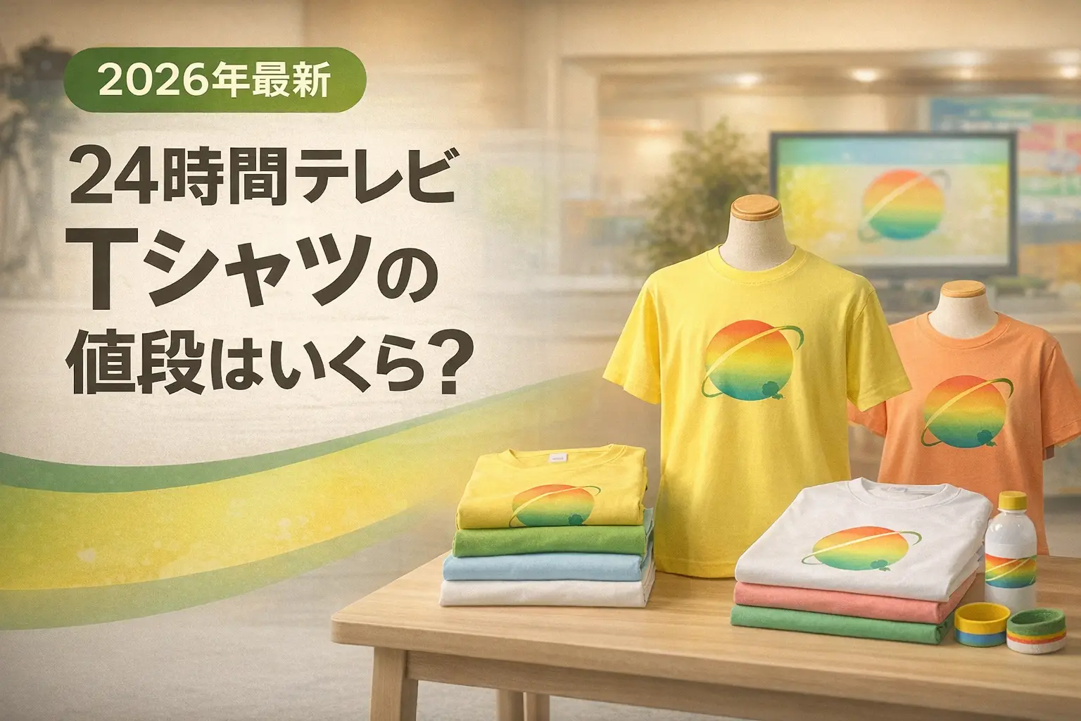 【2026年最新】24時間テレビ Tシャツの値段はいくら？