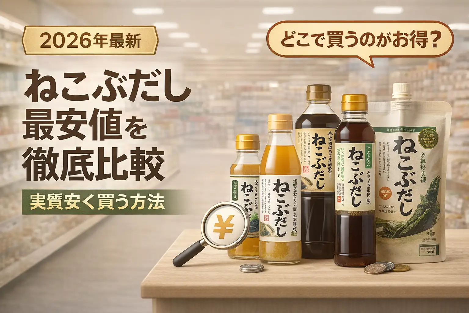 【2026年最新】ねこぶだし最安値を徹底比較｜実質安く買う方法