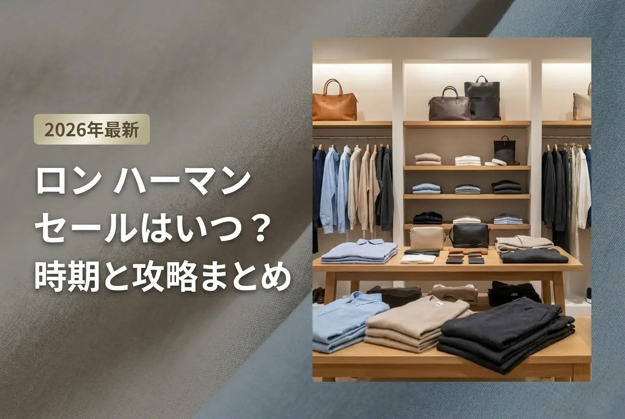 【2026年最新】ロン ハーマン セールはいつ？時期と攻略まとめ