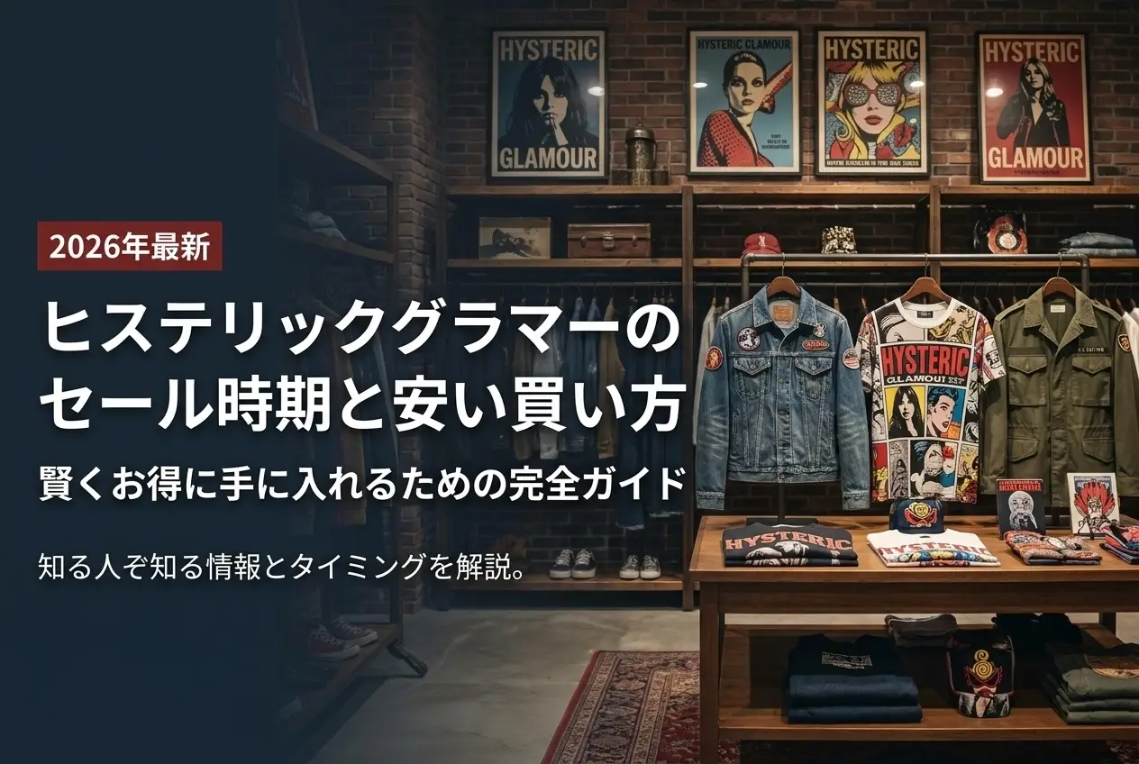 【2026年最新】ヒステリックグラマーのセール時期と安い買い方