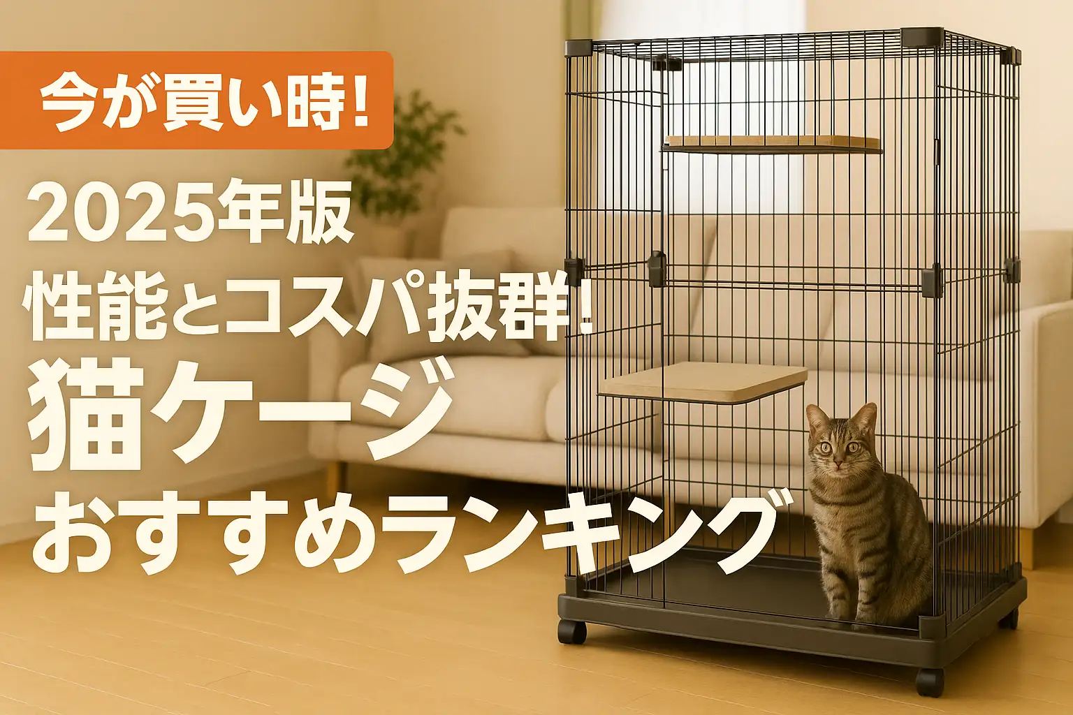 【2025年版】性能とコスパ抜群！猫ケージおすすめランキング