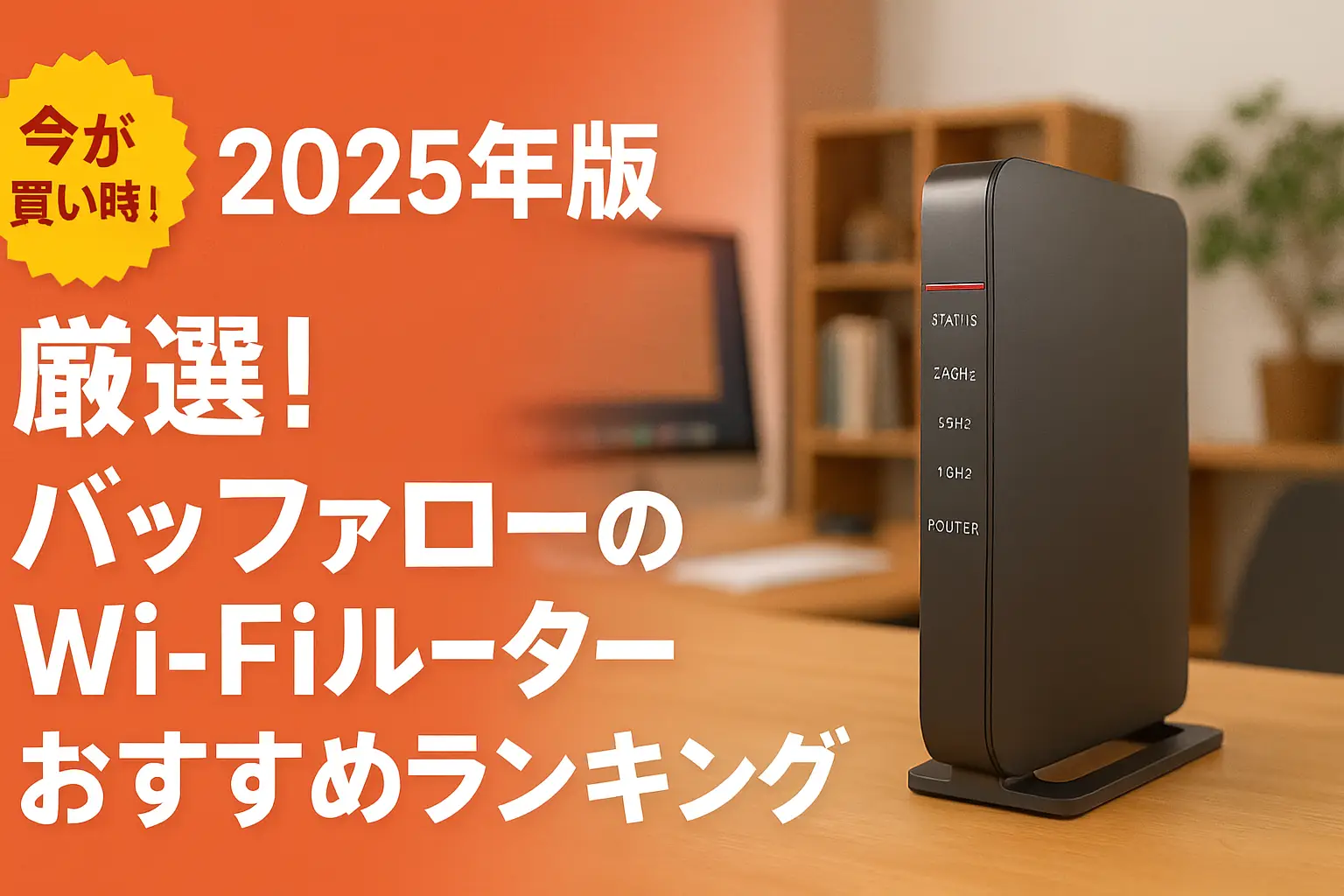 【2025年版】厳選！バッファローのWi-Fiルーターおすすめランキング