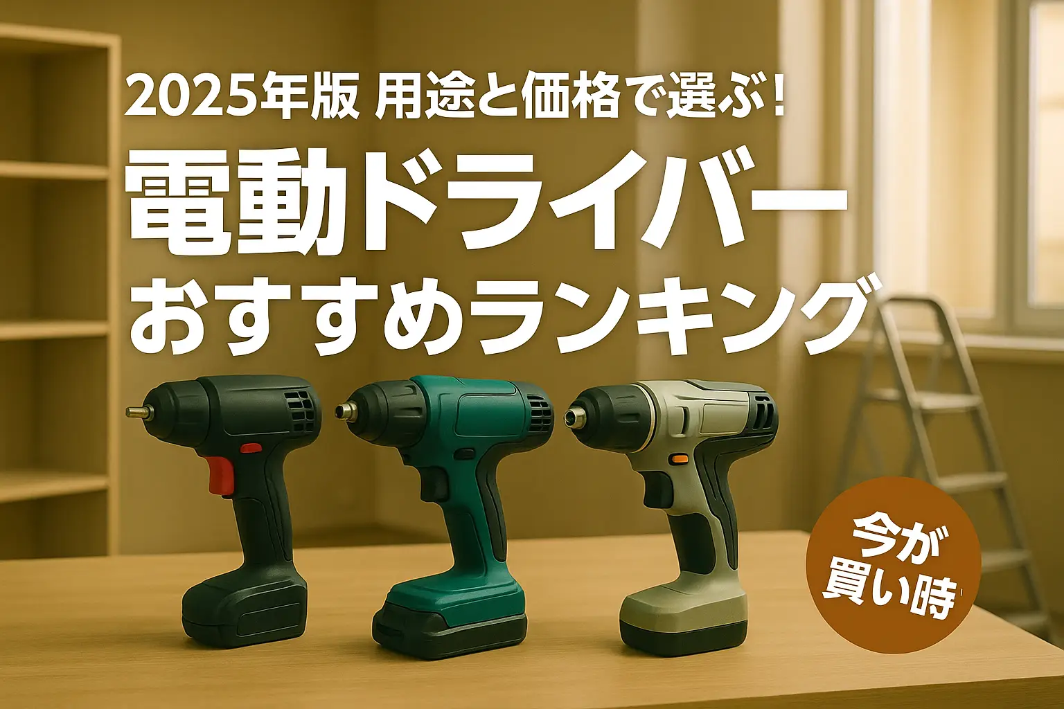 関連記事：【2025年版】用途と価格で選ぶ！電動ドライバーおすすめランキングの記事画像