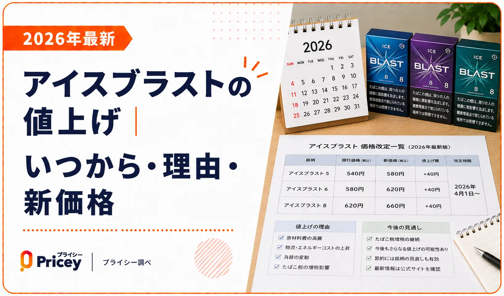 【2026年最新】アイスブラストの値上げ｜いつから・理由・新価格