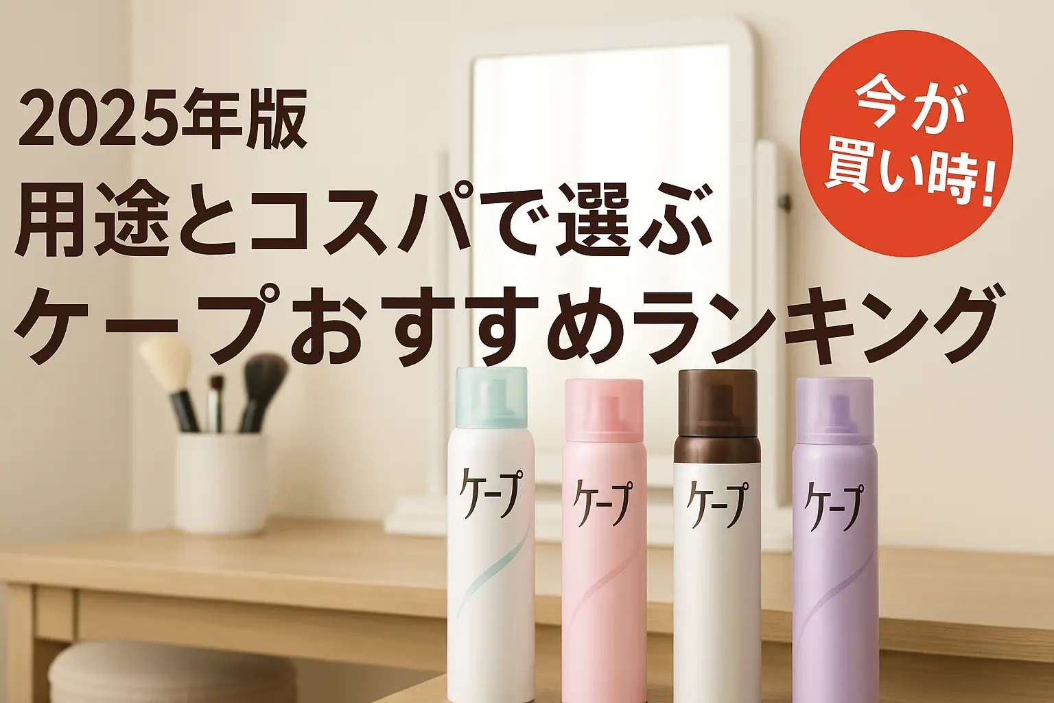 【2025年版】用途とコスパで選ぶ！ケープおすすめランキング