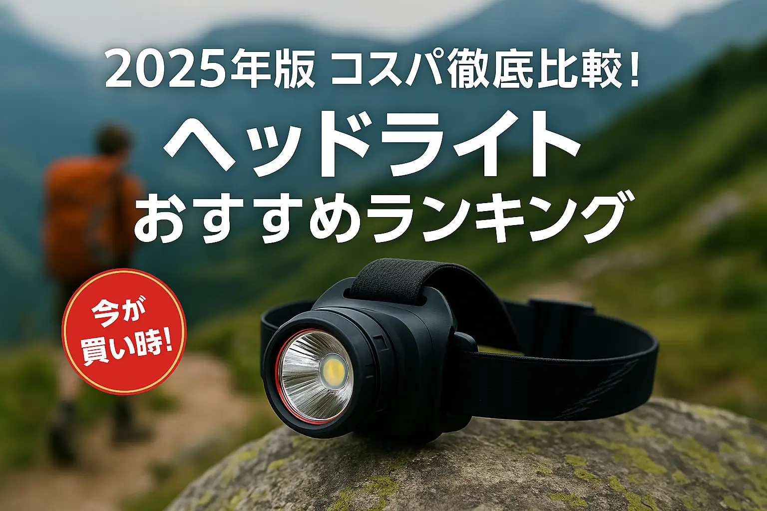 関連記事：【2025年版】コスパ徹底比較！ヘッドライトおすすめランキングの記事画像