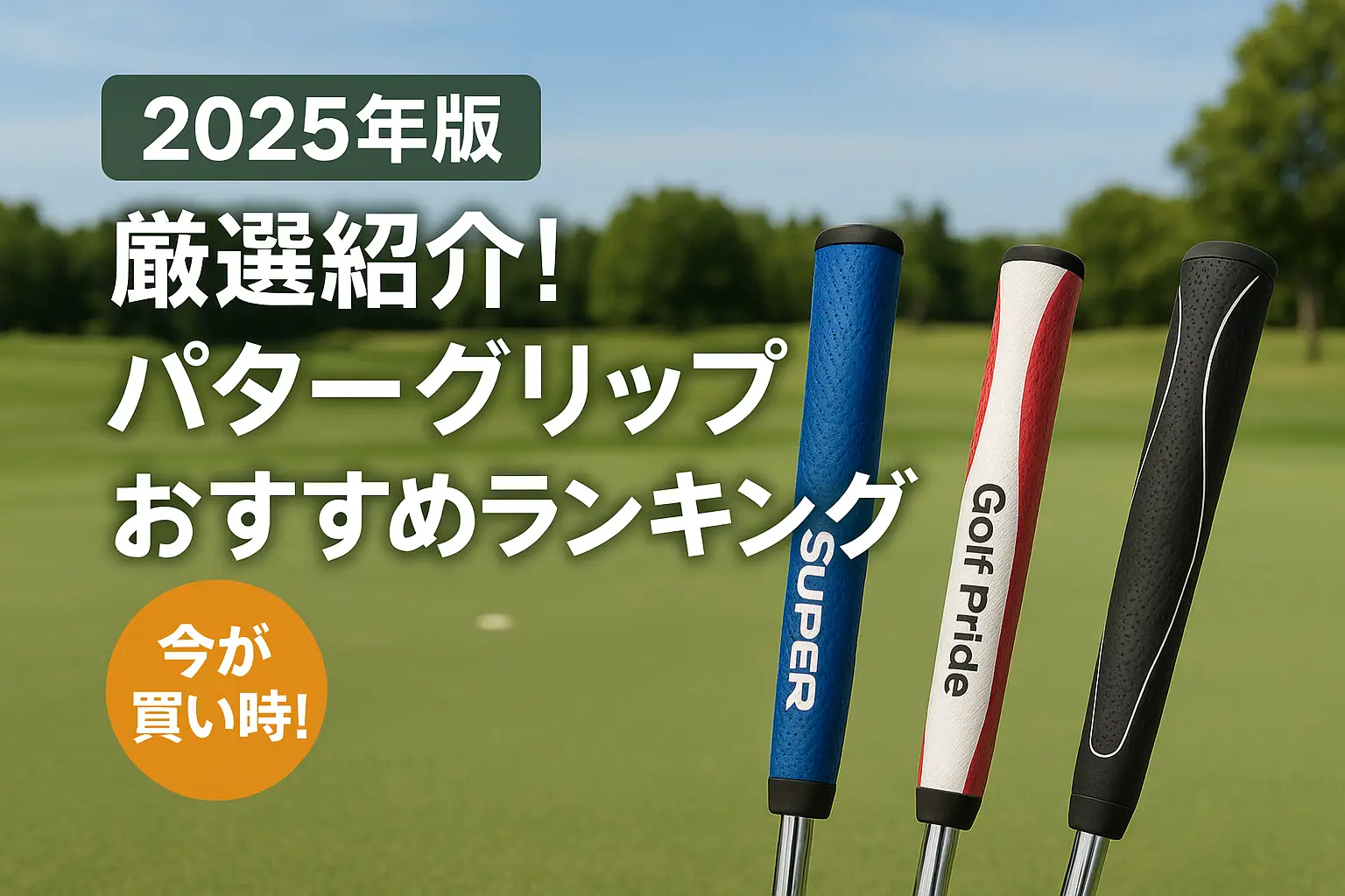 関連記事：【2025年版】厳選紹介！パターグリップおすすめランキングの記事画像