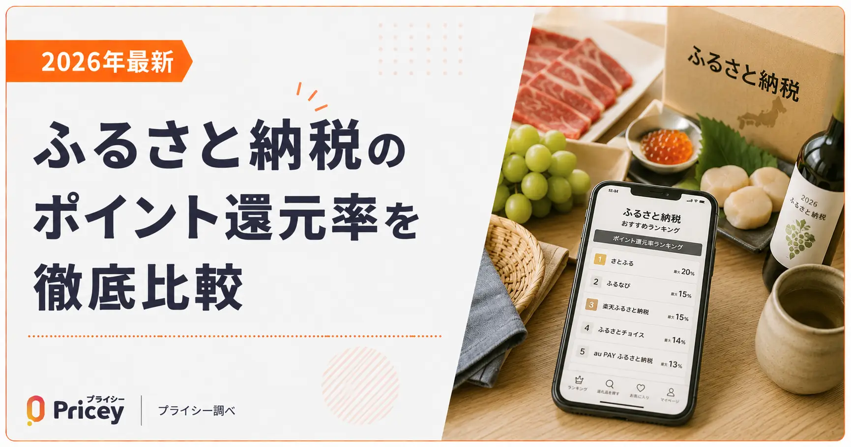 【2026年最新】ふるさと納税のポイント還元率を徹底比較
