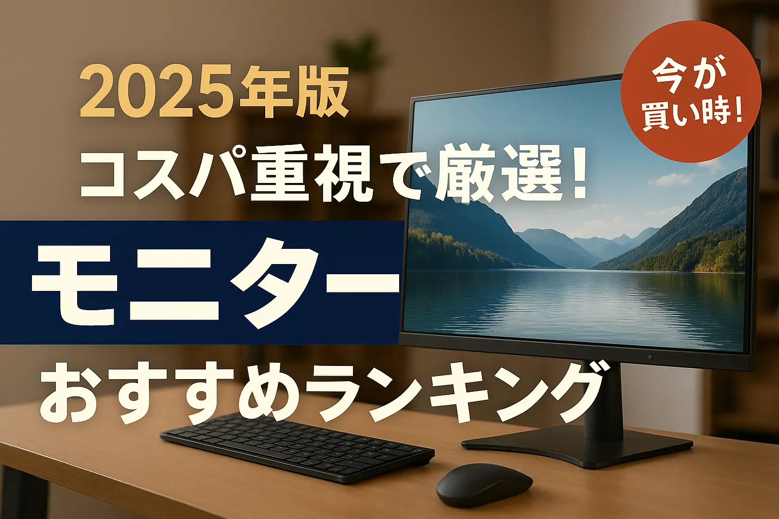 関連記事：【2025年版】コスパ重視で厳選！モニターおすすめランキングの記事画像